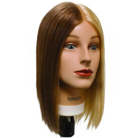 HairArt Mannequin Emily 100% European Human Hair - Barber Salon Supply