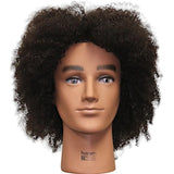 Hairart Carter Male Textured Afro Mannequin Head 