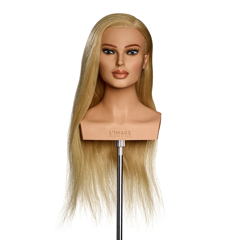 Human hair mannequin head with shoulders sales