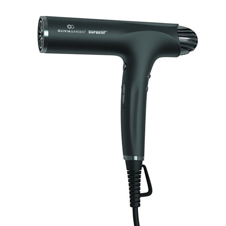 Olivia Garden SuperHP High Performance Professional Hair Dryer - Black Hair Dryers