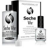 Seche Vite Dry Fast Top Coat Pro 4 oz Refill Kit 