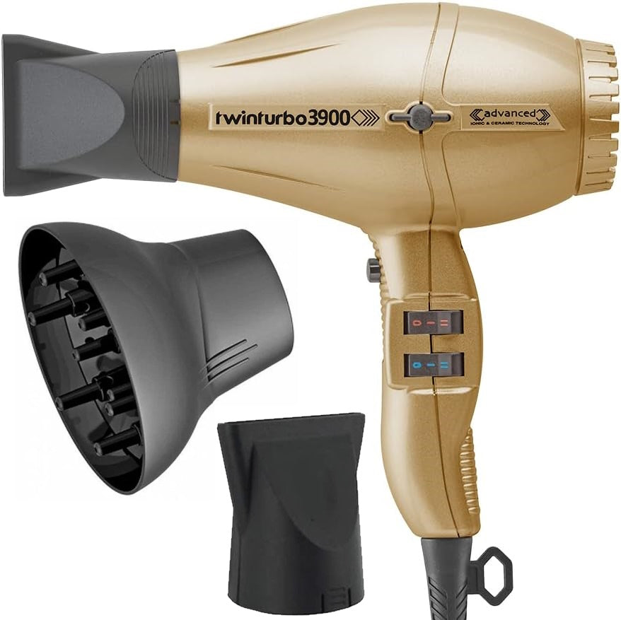 Turbo Power Gold Twin Turbo 3900 Advanced Hair Dryer 