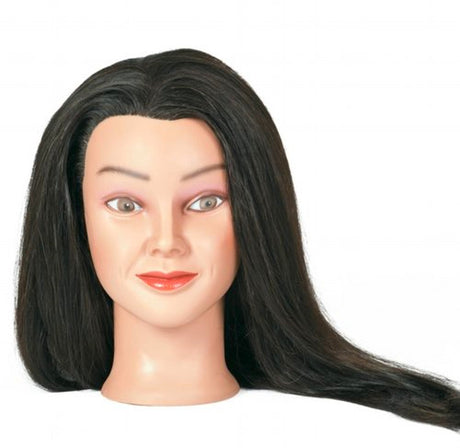 Annie Hairkins Lindsay Medium Brown Hair Mannequin Head 4801 – Simply  Manikins