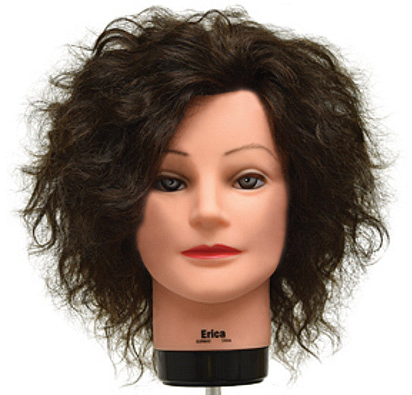 Erica Remy Curly Hair Manikin Head