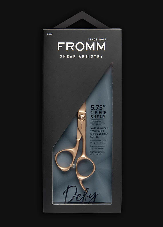 Fromm Defy F1024 5.75” 1 Piece Hair Cutting Shear