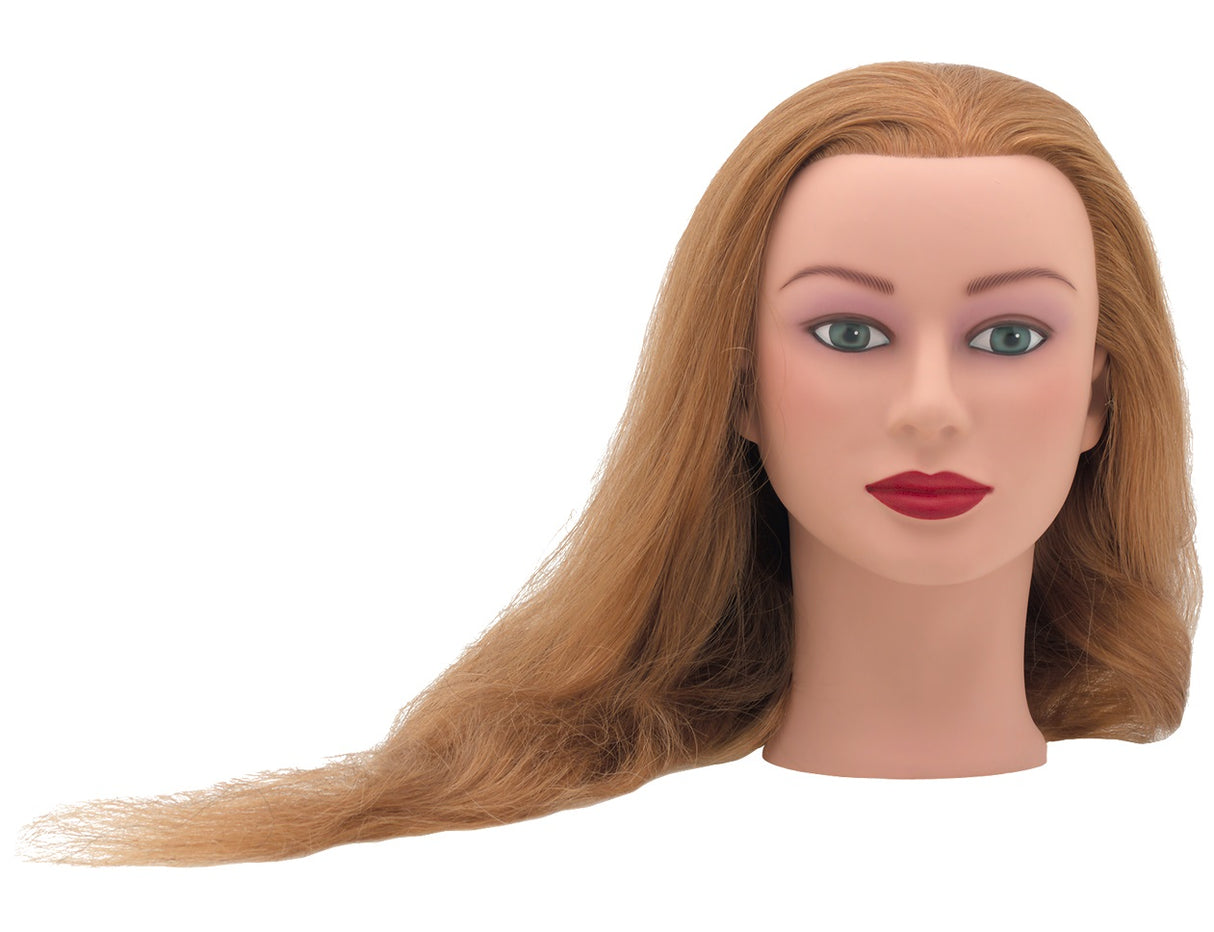 Ms Alexis Strawberry Blonde Manikin Head 