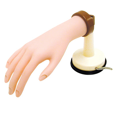 Deluxe Practice Manicure Hand w/ Holder 