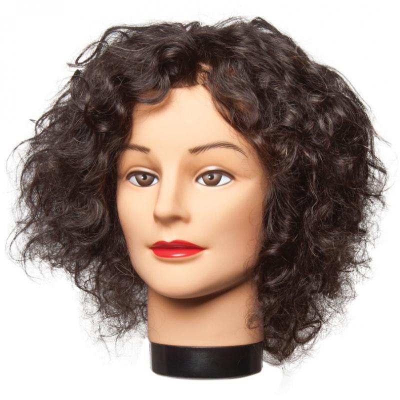 Hairart Trisha Curly Hair Mannequin Head