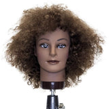 Hairart Trisha Curly Hair Mannequin Head 