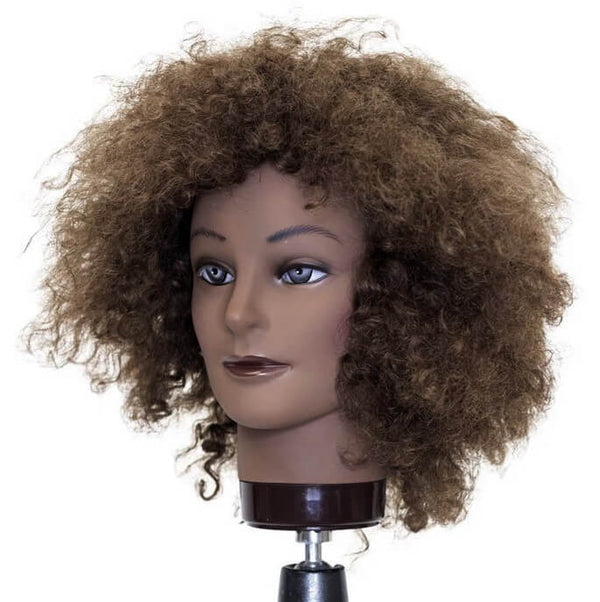 Hairart Trisha Curly Hair Mannequin Head