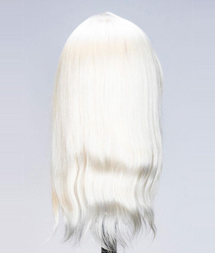 Hairart Bianca 15" Platinum Blonde Human Hair Mannequin - 4937 